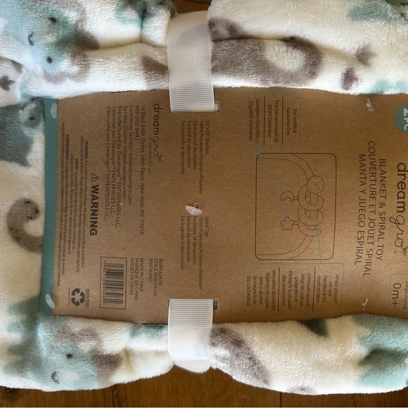 Dream Gro 2 pc Blanket and Spiral Toy - New - Picture 7 of 9